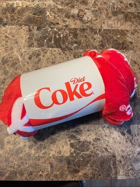 Diet Coke throw blanket